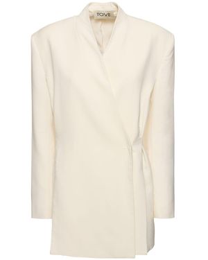 TOVE Blazer Aus Wollmischung "aldar" - Weiß