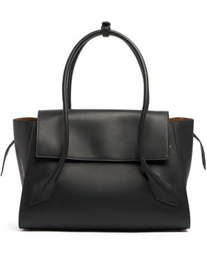 Proenza Schouler Tate Smooth Leather Tote Bag - Black