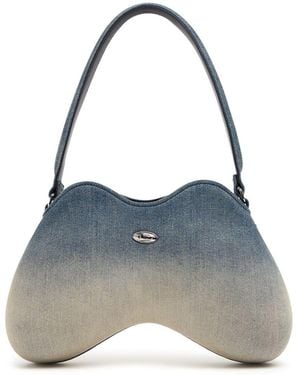 DIESEL Double D Shoulder Bag - Blue
