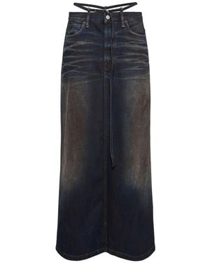 【Acne Studios】 Signature Talia Darkside マキシスカート レディース Acne Studios マキシスカート | オンラインセールは