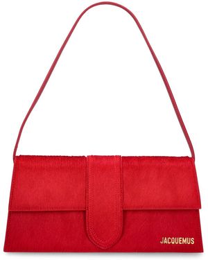 Jacquemus Schultertasche Aus Leder "le Bambino" - Rot