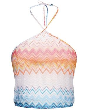 Missoni シェブロントップ - ブルー