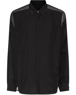 DSquared² See-through Rugby Shirt - Black