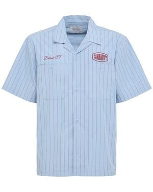 Carhartt Herren Hemd „Henry“ - Blau