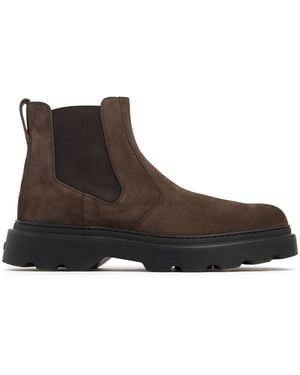 Tod's Suede Boots - Brown