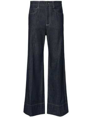 Brunello Cucinelli No-fade ハイライズボーイフレンドジーンズ - ブルー