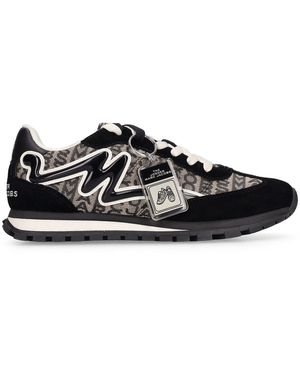 Marc Jacobs The Monogram コットンブレンドスニーカー - ブラック