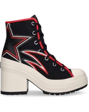 Converse 75mm Chuck 70 De Luxe Heel Trainers - Black