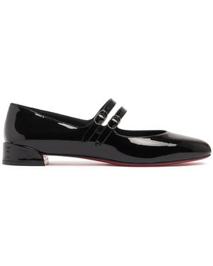 Christian Louboutin 20Mm Sweet Jane Patent Leather Heels - Black