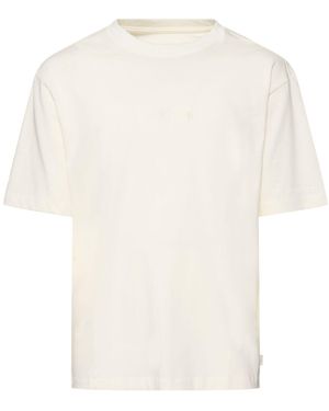Nike T-shirt Aus Baumwolle "air " - Weiß