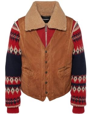 DSquared² Kanadische Kaban-daunenjacke - Rot
