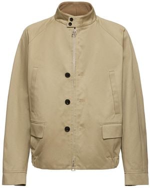 Sacai Chinojacke Aus Baumwolle - Natur