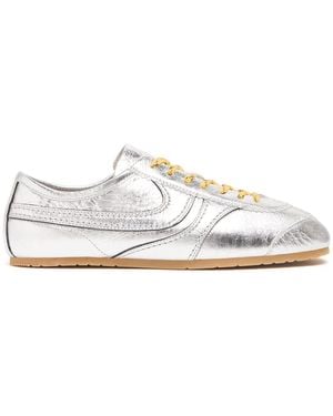 Dries Van Noten Damen Sneakers Aus Leder - Weiß