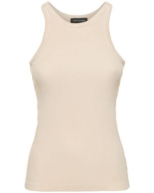 Marc Jacobs Grunge Rib Tank Top - Natural