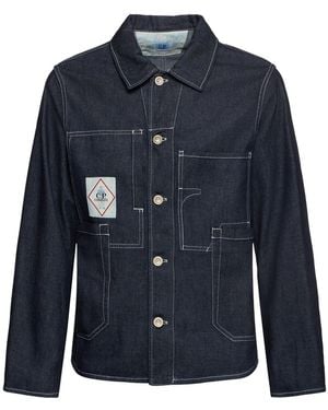 C.P. Company 3/1 Denim Chore Jacket - ブルー