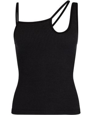 Nagnata Elliptic Tank Top - Black