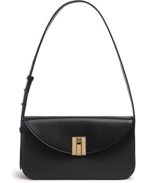 Bally Ollam Leather Shoulder Bag - Black