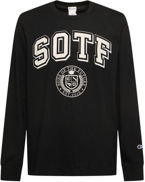 Champion Long Sleeve T-shirt - Black
