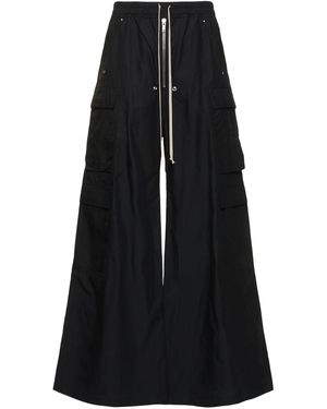 Rick Owens Double Cargo Jumbo Belas パンツ - ブラック
