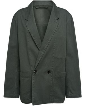 Lemaire Jeansjacke Mit Doppelter Brust - Schwarz