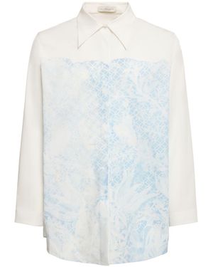 MITHRIDATE Printed Shirt - White