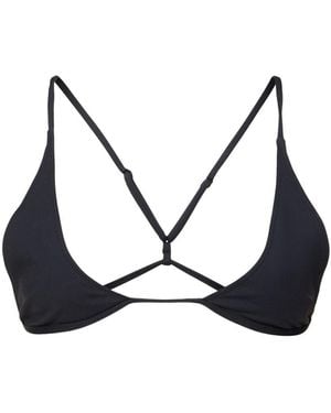 Tropic of C Universo Recycled Tech Bikini Top - Black