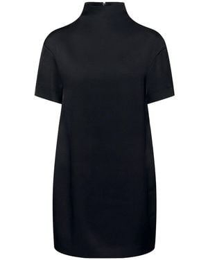 Loulou de Saison Elton Short Sleeve Mini Dress - Blue
