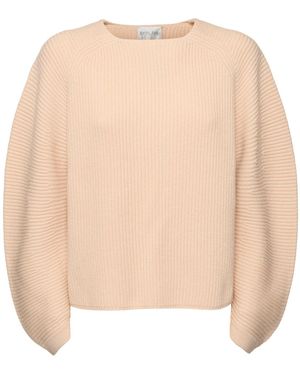 Forte Forte Half Moon Wool & Cashmere Jumper - Natural