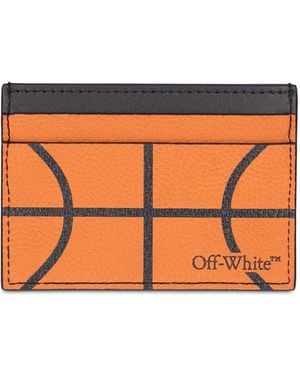 Off-White c/o Virgil Abloh Off- Basket Ball Card Holder - Orange