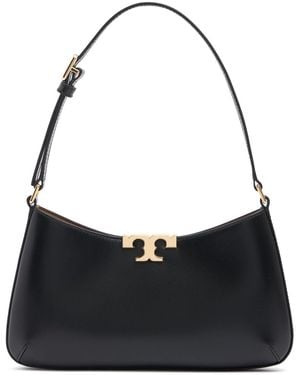 Tory Burch Damen Slim Leather Shoulder Bag - Schwarz