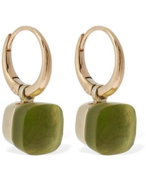 Pomellato Nudo Gelè 18kピアス レモンクォーツ - メタリック