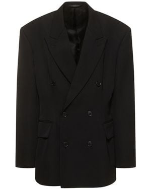 Balenciaga ウールジャケット - ブラック