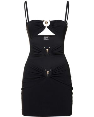 Christopher Esber Minikleid Aus Stretch-jersey - Schwarz