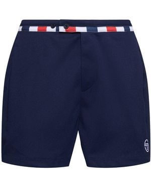 Sergio Tacchini Herren Tennisshorts „Cielo“ - Blau