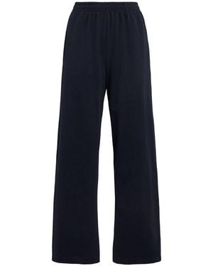 ANNAGRETA Zoe Cotton Jersey Trousers - Blue