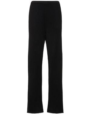 Extreme Cashmere Hose Aus Kaschmirmischstrick "rush" - Schwarz