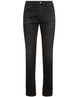 Amiri Jeans Mit Bandana-jacquard-logo - Schwarz