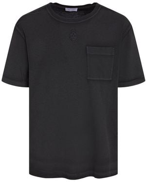 McQueen Cotton T-shirt - Schwarz