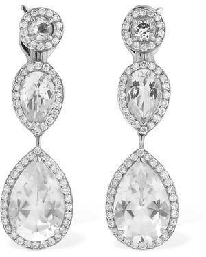 Atelier Swarovski Lola Drop Earrings - White