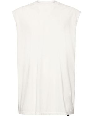 Rick Owens Herren Tanktop „Tarp T“ - Weiß
