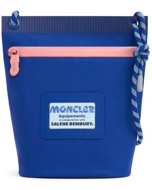 Moncler Salehe Bembury Amoeba ナイロンポーチ - ブルー