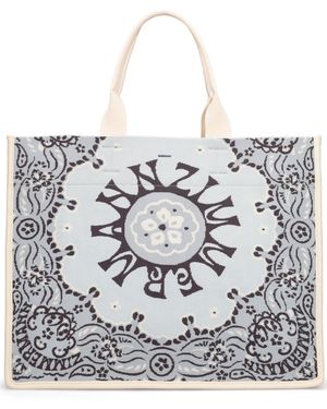 Zimmermann Bandana ジャカードトートバッグ - グレー