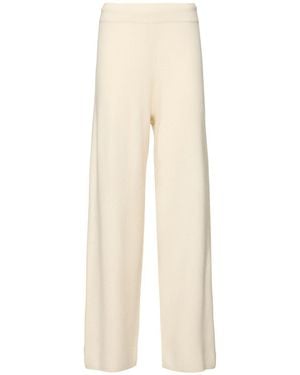 Extreme Cashmere Hose Aus Kaschmirmischstrick "strut" - Natur