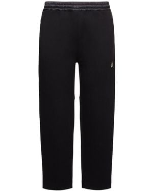 Moncler Cny コットンブレンド スウェットパンツ - ブラック