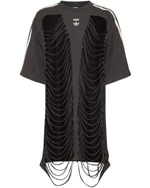 adidas Originals Avavavカットアウトtシャツ - ブラック