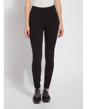 Lyssé Flattering Cotton Legging (28" Inseam) - Black