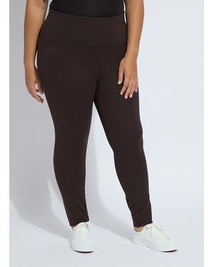 Lyssé Signature Center Seam Legging (28" Inseam) - Brown