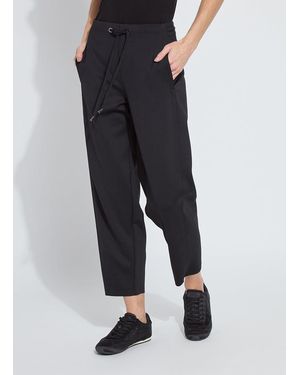 Lyssé Desi Neoprene Barrel Jogger (26" Inseam) - Blue