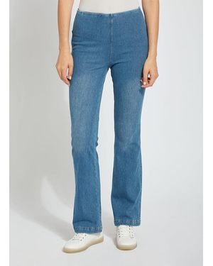 Lyssé Baby Bootcut Denim (32" Inseam) - Blue