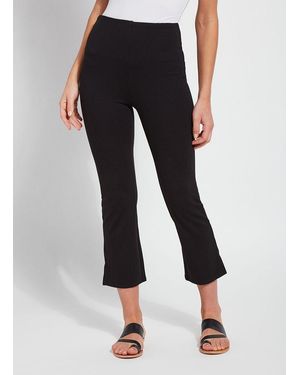 Lyssé Cropped Kick Flare (24" Inseam) - Black
